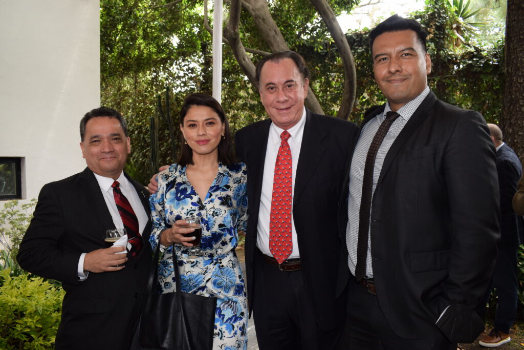 Efraín Alva, Jael Durán, Jorge Santiesteban y Miguel González