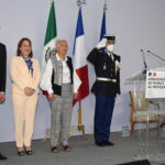 Jean-Pierre Asvazadourian, Embajador de Francia con Martha Delgado y Olga Sánchez Cordero