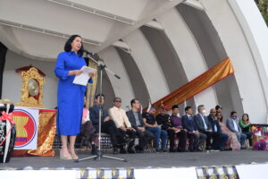 Lourdes Pozo Pietra Santa, coordinadora de Embajadas y Asuntos Internacionales de la Alcaldía Miguel Hidalgo