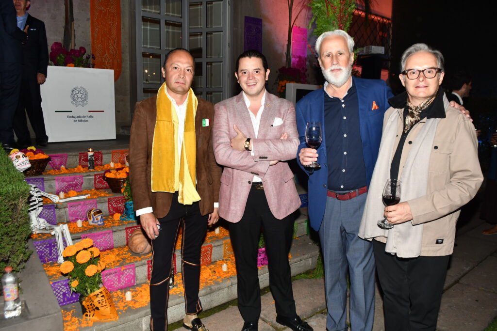 Gonzalo Cortés, Guillermo Colosia, Gerardo Zapata y José Luis Espinosa